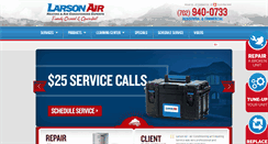 Desktop Screenshot of larsonairlv.com